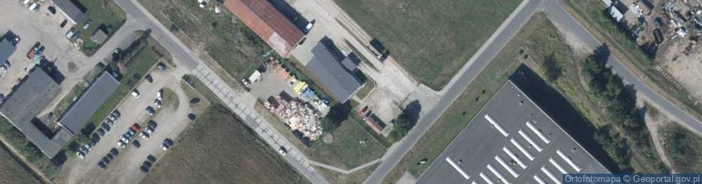 Zdjęcie satelitarne Przemysłowa ul.
