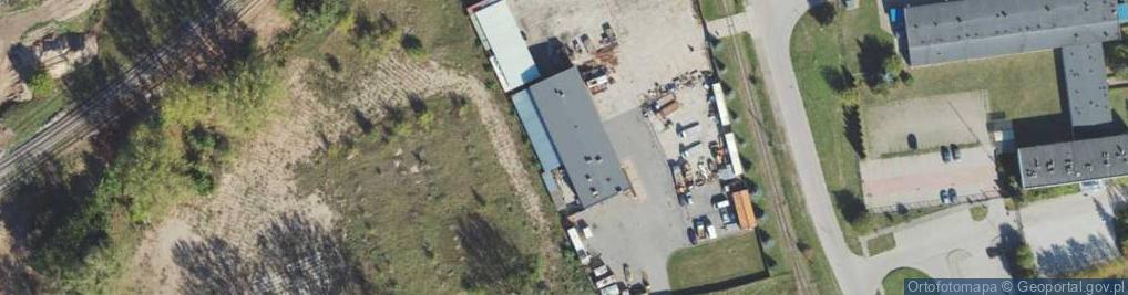 Zdjęcie satelitarne Przemysłowa ul.