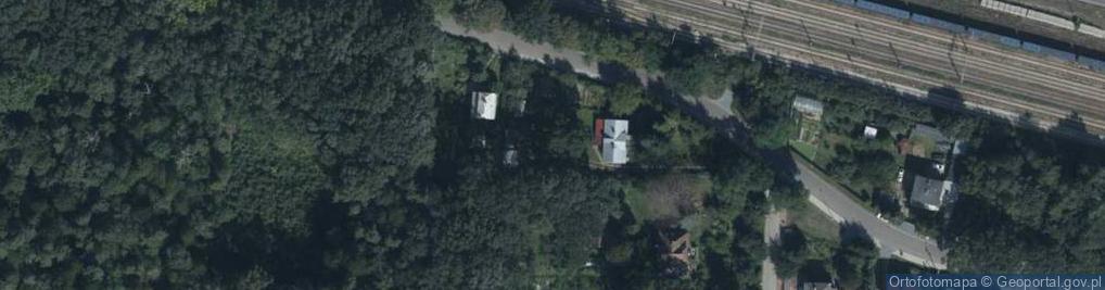 Zdjęcie satelitarne Przy Lesie ul.