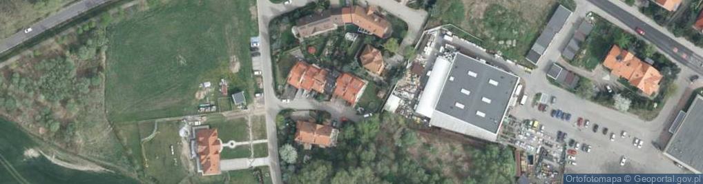 Zdjęcie satelitarne Promienna ul.