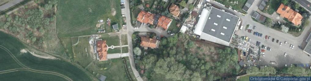 Zdjęcie satelitarne Promienna ul.