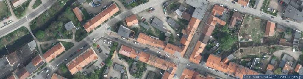 Zdjęcie satelitarne Prusa Bolesława ul.