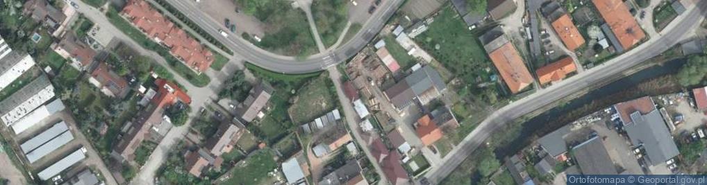 Zdjęcie satelitarne Przechodnia ul.