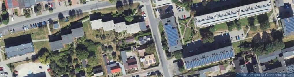 Zdjęcie satelitarne Prusa Bolesława ul.