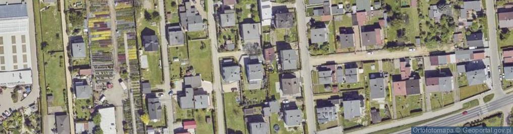 Zdjęcie satelitarne Przyjaciół ul.