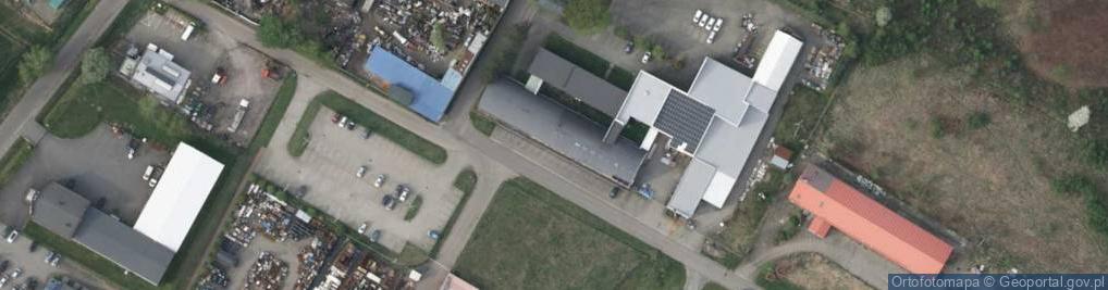 Zdjęcie satelitarne Przemysłowa ul.