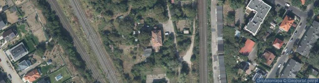 Zdjęcie satelitarne Przy Ogrodach ul.