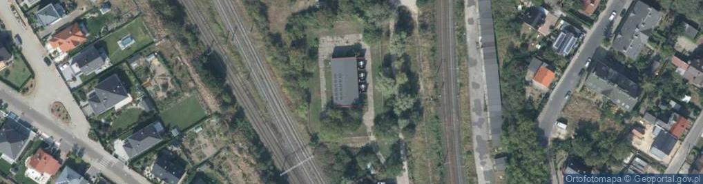 Zdjęcie satelitarne Przy Ogrodach ul.