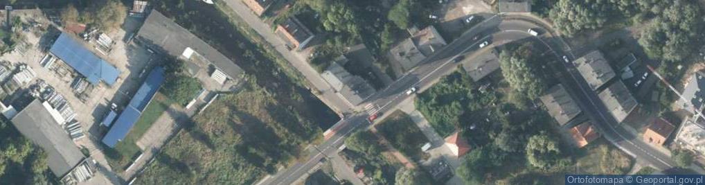 Zdjęcie satelitarne Przybrzeżna ul.