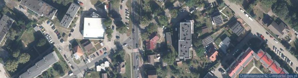 Zdjęcie satelitarne Przyszłości ul.
