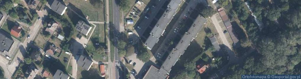 Zdjęcie satelitarne Przyszłości ul.