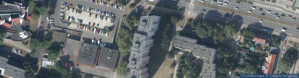 Zdjęcie satelitarne Przyjaciół Żołnierza ul.