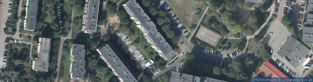 Zdjęcie satelitarne Przyjaciół Żołnierza ul.