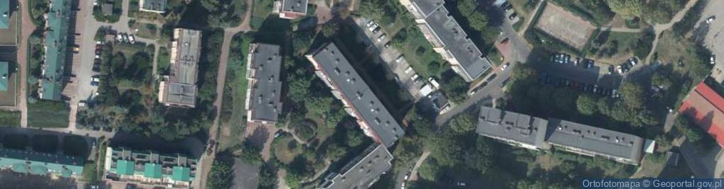 Zdjęcie satelitarne Przyjaciół Żołnierza ul.