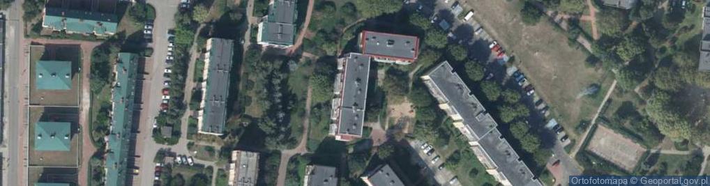 Zdjęcie satelitarne Przyjaciół Żołnierza ul.