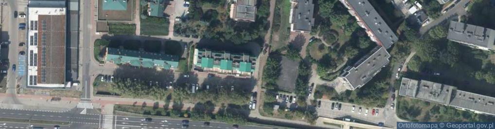 Zdjęcie satelitarne Przyjaciół Żołnierza ul.