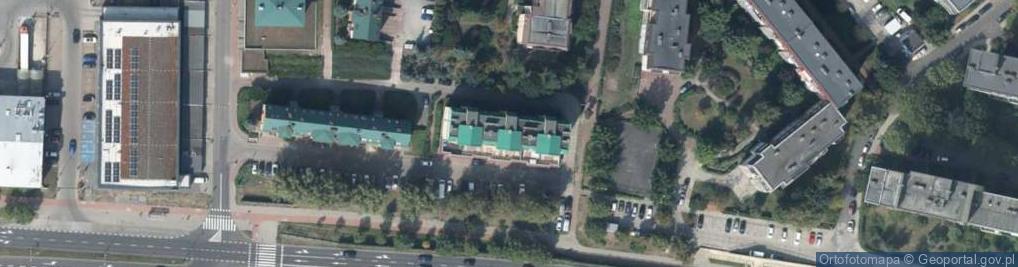 Zdjęcie satelitarne Przyjaciół Żołnierza ul.