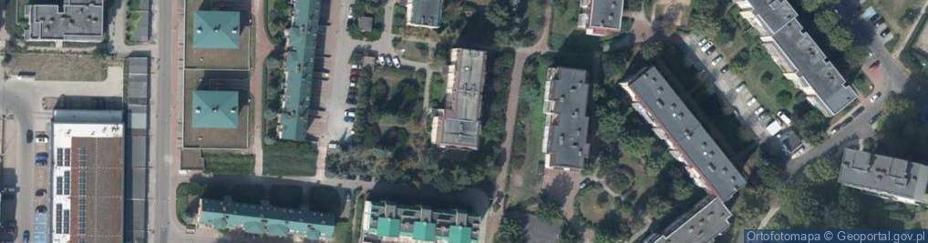 Zdjęcie satelitarne Przyjaciół Żołnierza ul.