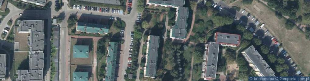Zdjęcie satelitarne Przyjaciół Żołnierza ul.
