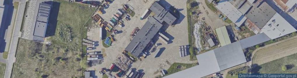 Zdjęcie satelitarne Przemysłowa ul.