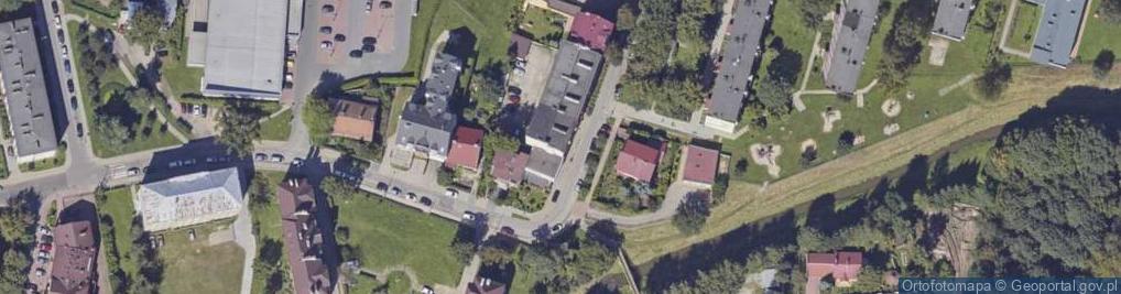 Zdjęcie satelitarne Pracy ul.