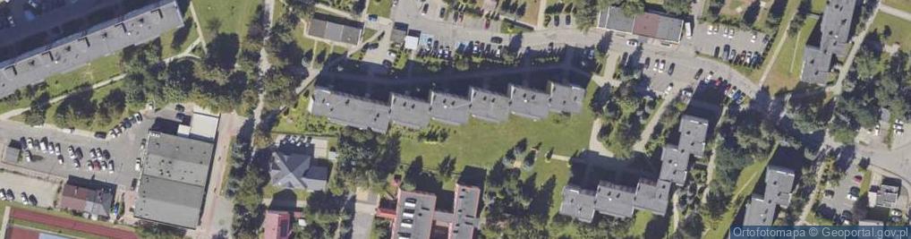 Zdjęcie satelitarne Promienna ul.