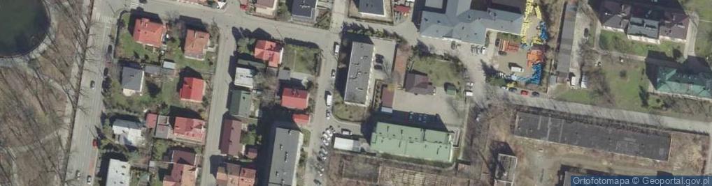 Zdjęcie satelitarne Prostopadła ul.