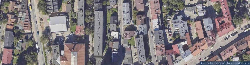Zdjęcie satelitarne Przecznica Strusińska ul.