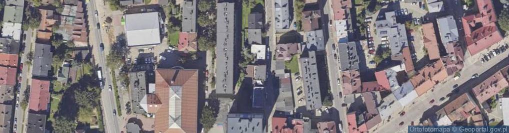 Zdjęcie satelitarne Przecznica Strusińska ul.