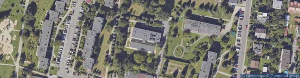 Zdjęcie satelitarne Promienna ul.