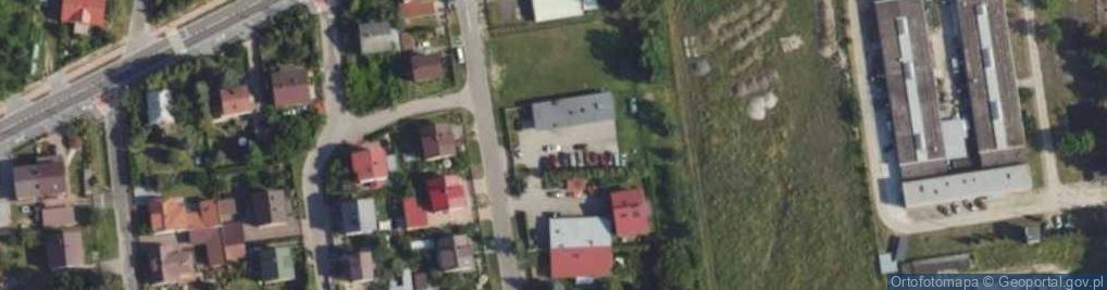 Zdjęcie satelitarne Przyzakładowa ul.