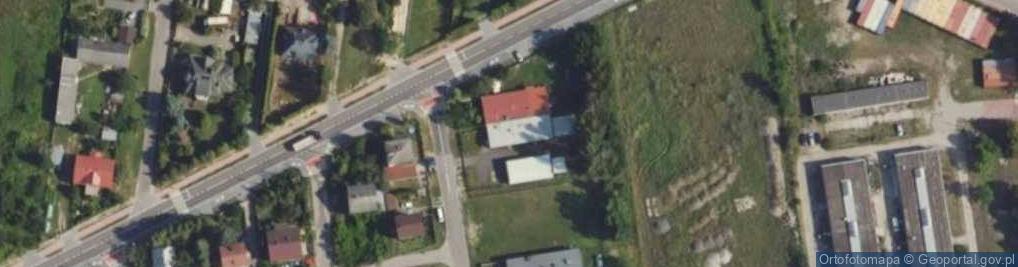 Zdjęcie satelitarne Przyzakładowa ul.