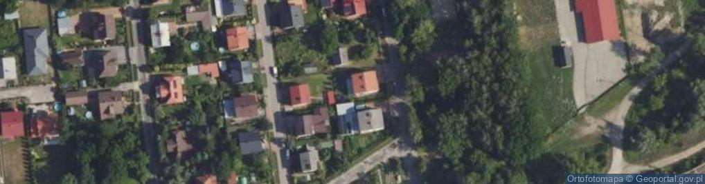 Zdjęcie satelitarne Przyzakładowa ul.