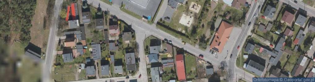 Zdjęcie satelitarne Przędzalniana ul.