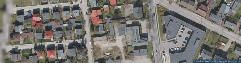 Zdjęcie satelitarne Przędzalniana ul.