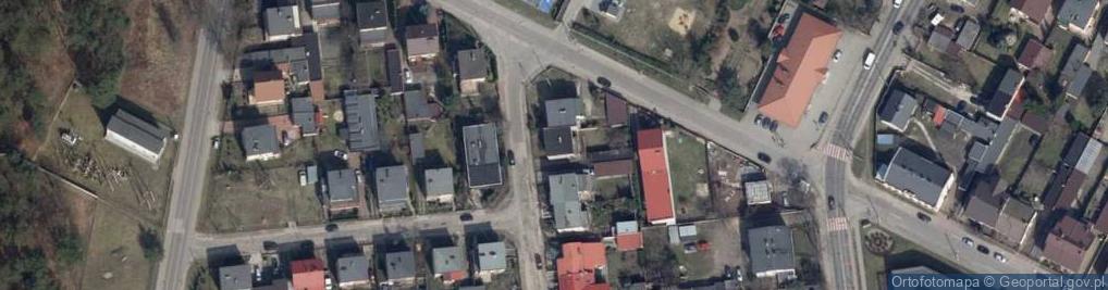 Zdjęcie satelitarne Przędzalniana ul.
