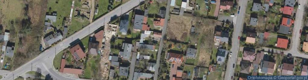 Zdjęcie satelitarne Przejazd Dąbrowski ul.