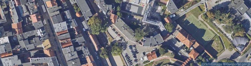 Zdjęcie satelitarne Przedzamcze ul.