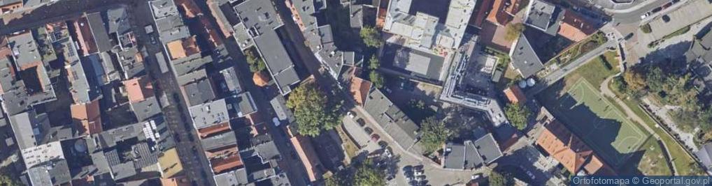 Zdjęcie satelitarne Przedzamcze ul.