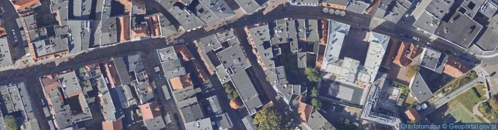 Zdjęcie satelitarne Przedzamcze ul.
