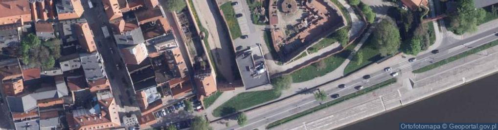 Zdjęcie satelitarne Przedzamcze ul.