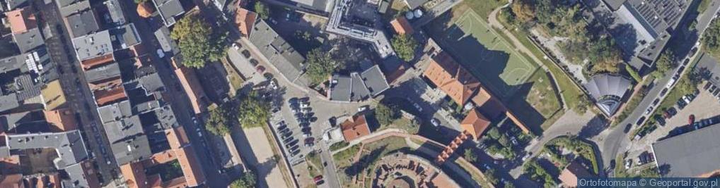 Zdjęcie satelitarne Przedzamcze ul.