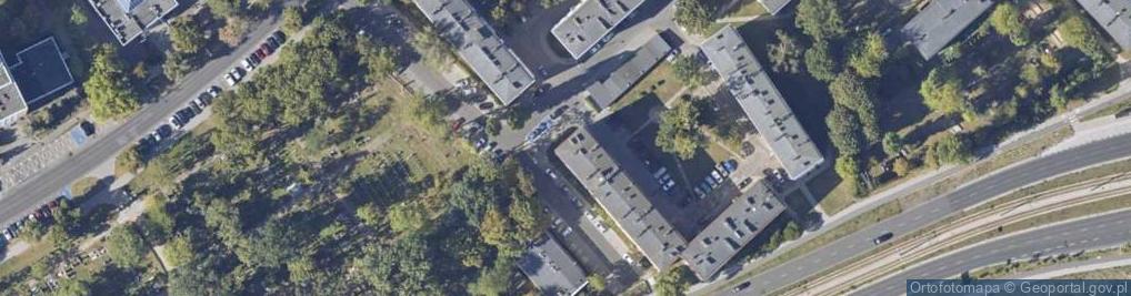 Zdjęcie satelitarne Przy Kaszowniku ul.