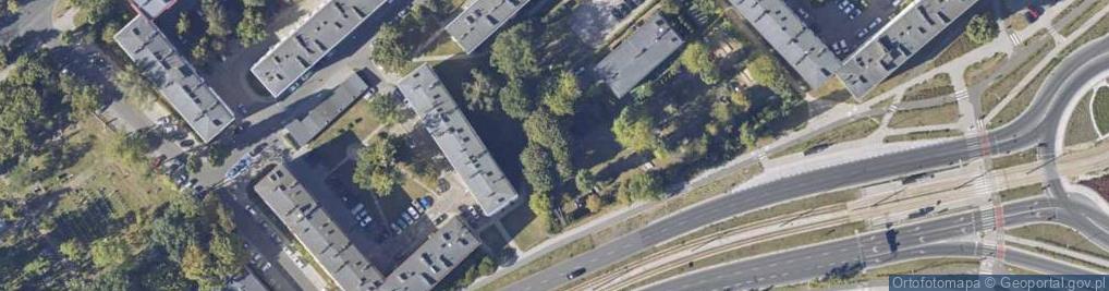 Zdjęcie satelitarne Przy Kaszowniku ul.
