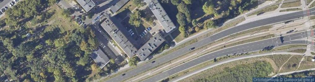 Zdjęcie satelitarne Przy Rynku Wełnianym ul.