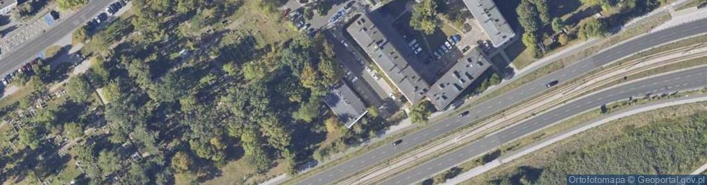 Zdjęcie satelitarne Przy Rynku Wełnianym ul.