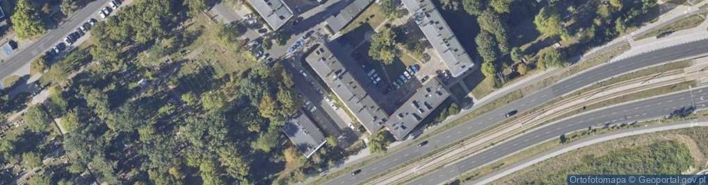 Zdjęcie satelitarne Przy Rynku Wełnianym ul.