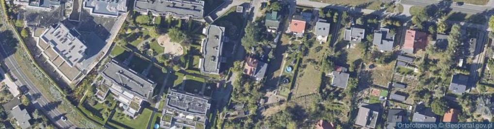 Zdjęcie satelitarne Przy Skarpie ul.
