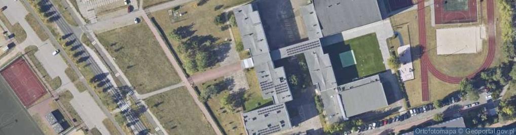 Zdjęcie satelitarne Przy Skarpie ul.