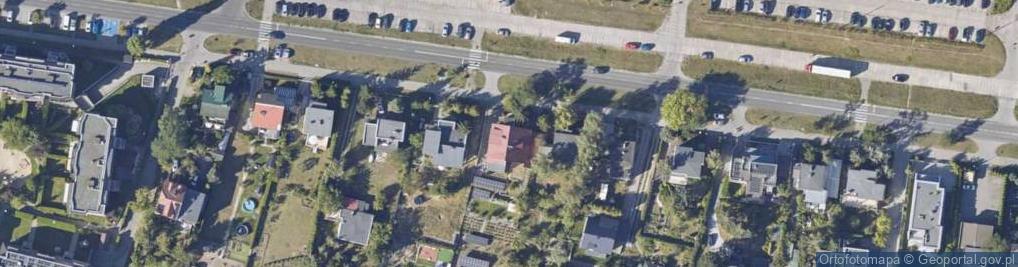 Zdjęcie satelitarne Przy Skarpie ul.